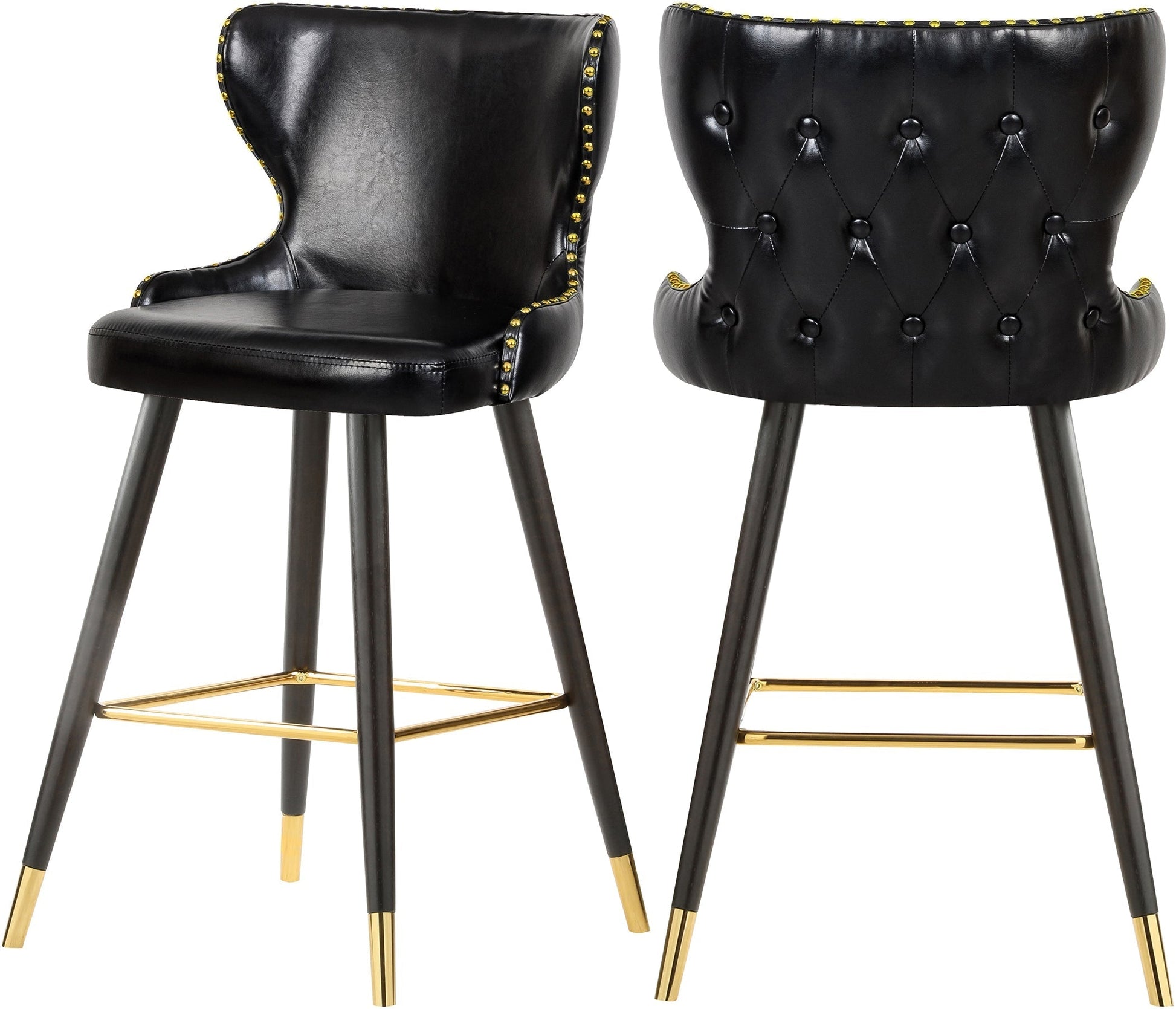Hendrix Faux Leather Counter/Bar Stool - Furniture Depot