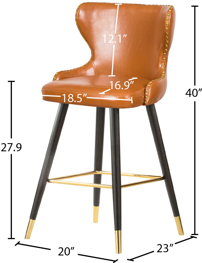 Hendrix Faux Leather Counter/Bar Stool - Furniture Depot