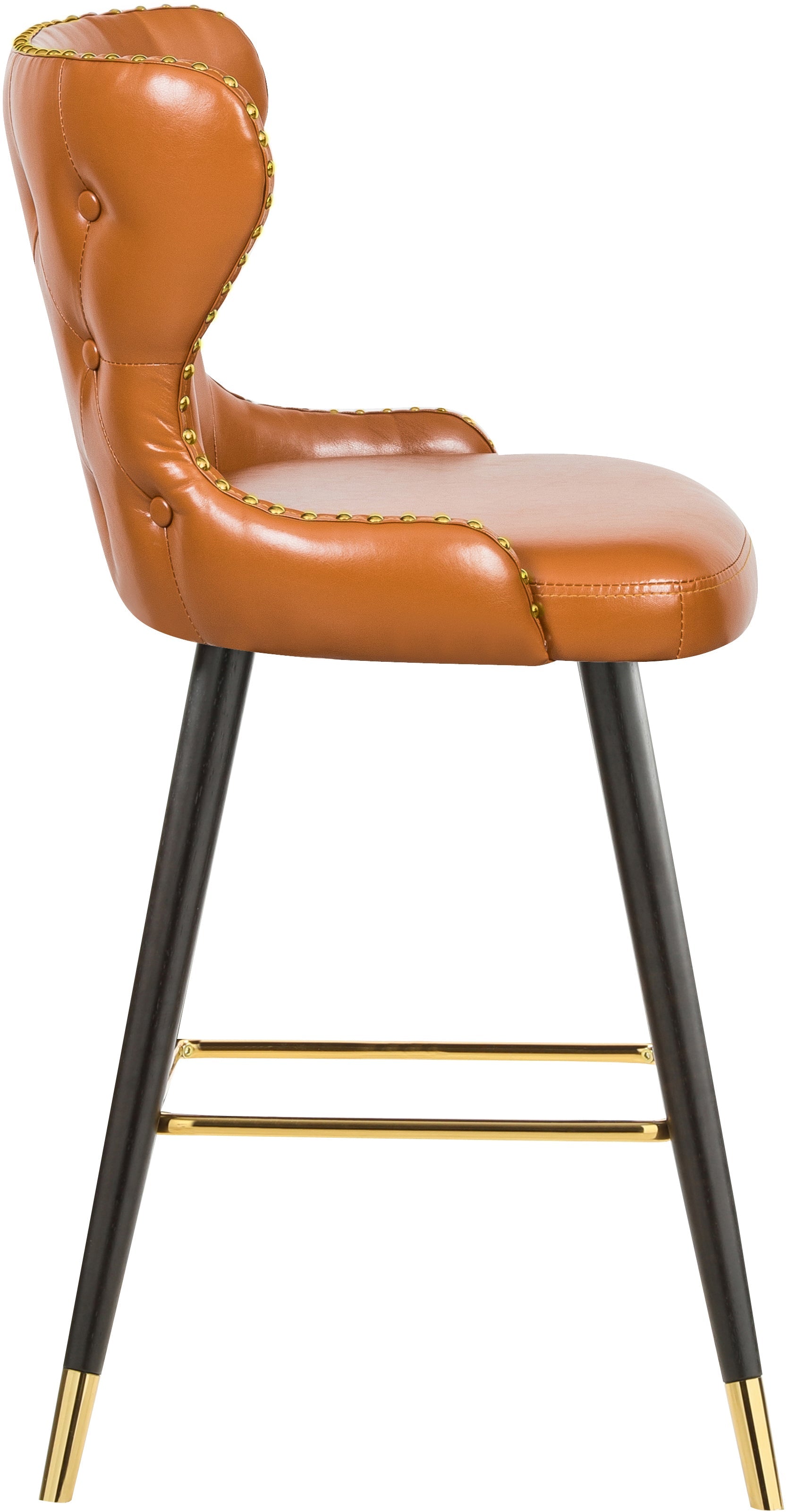 Hendrix Faux Leather Counter/Bar Stool - Furniture Depot