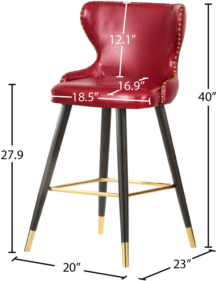 Hendrix Faux Leather Counter/Bar Stool - Furniture Depot