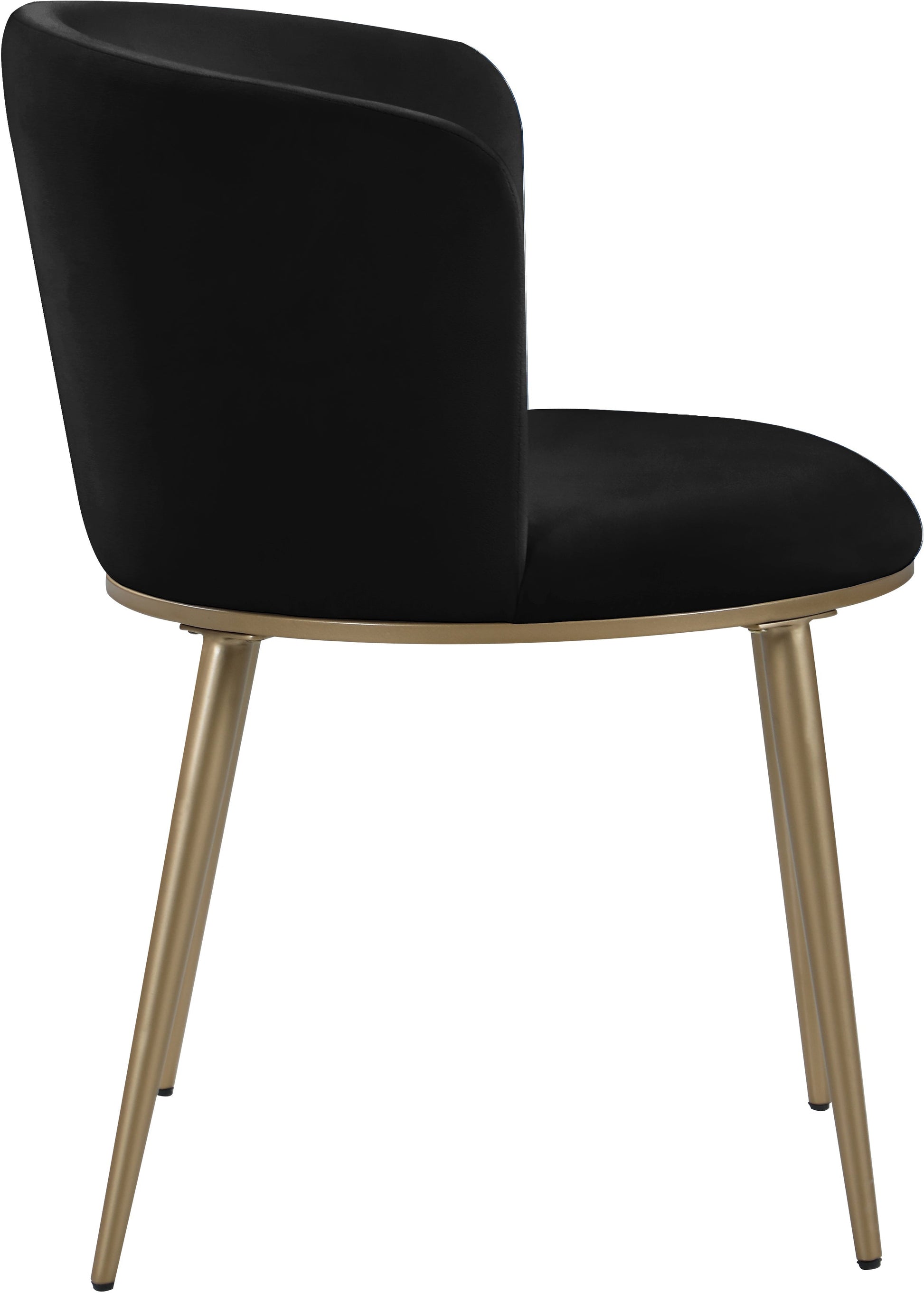 Skylar Velvet Dining Chair - Furniture Depot