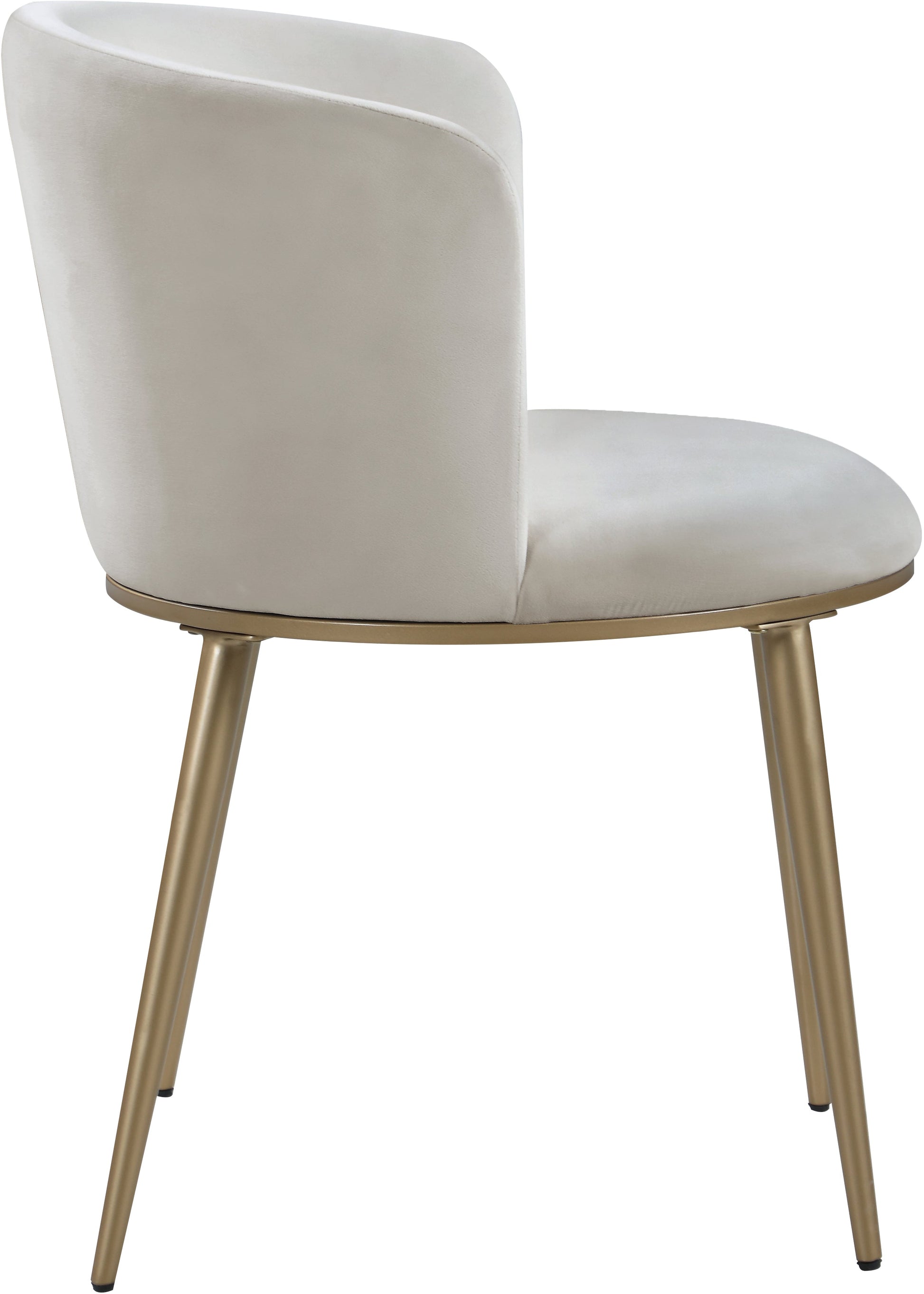 Skylar Velvet Dining Chair - Furniture Depot