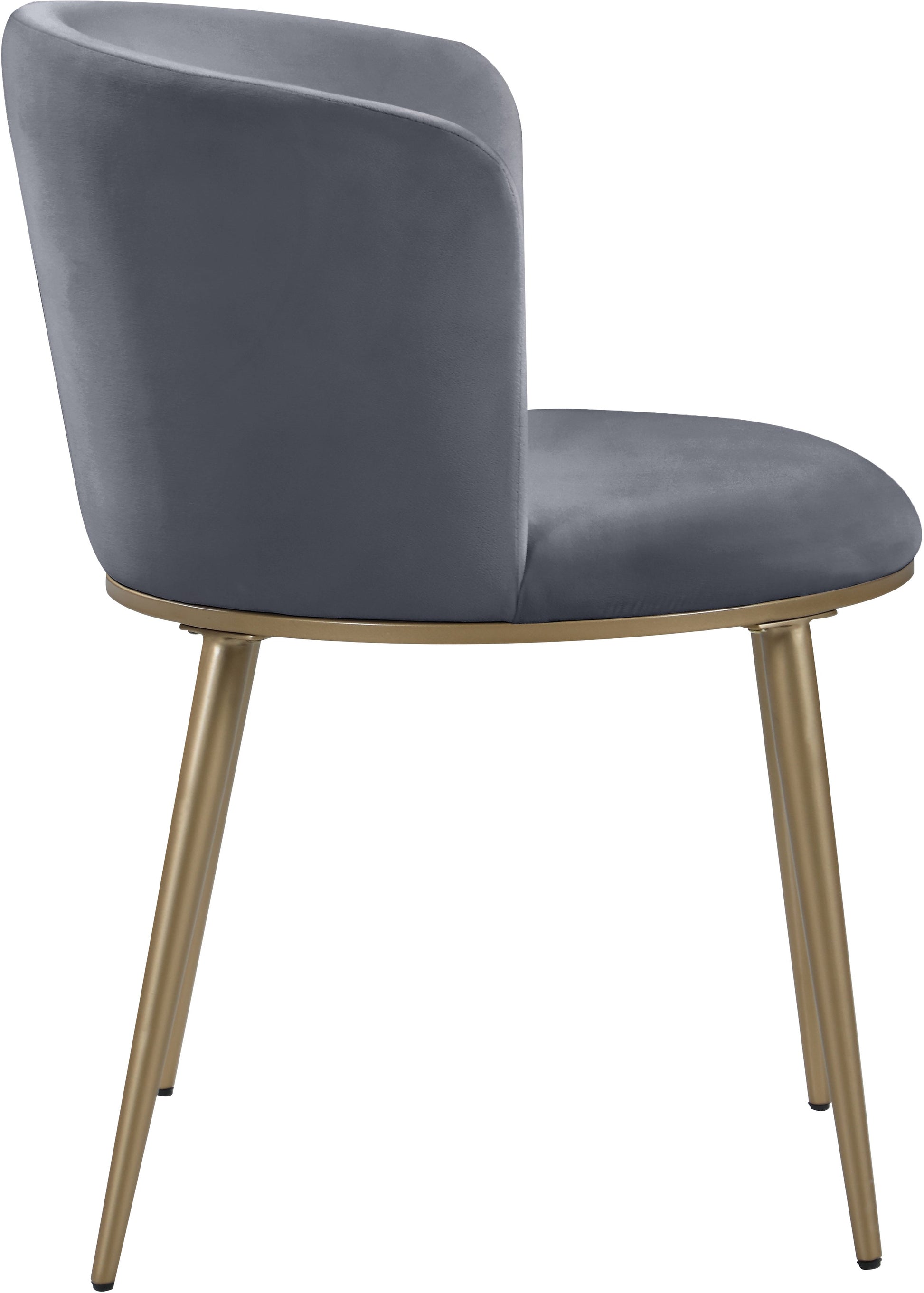 Skylar Velvet Dining Chair - Furniture Depot