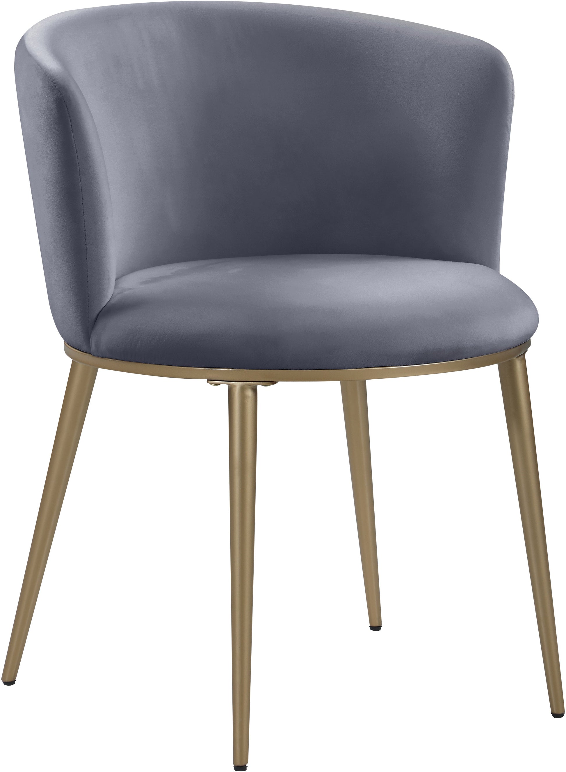 Skylar Velvet Dining Chair - Furniture Depot