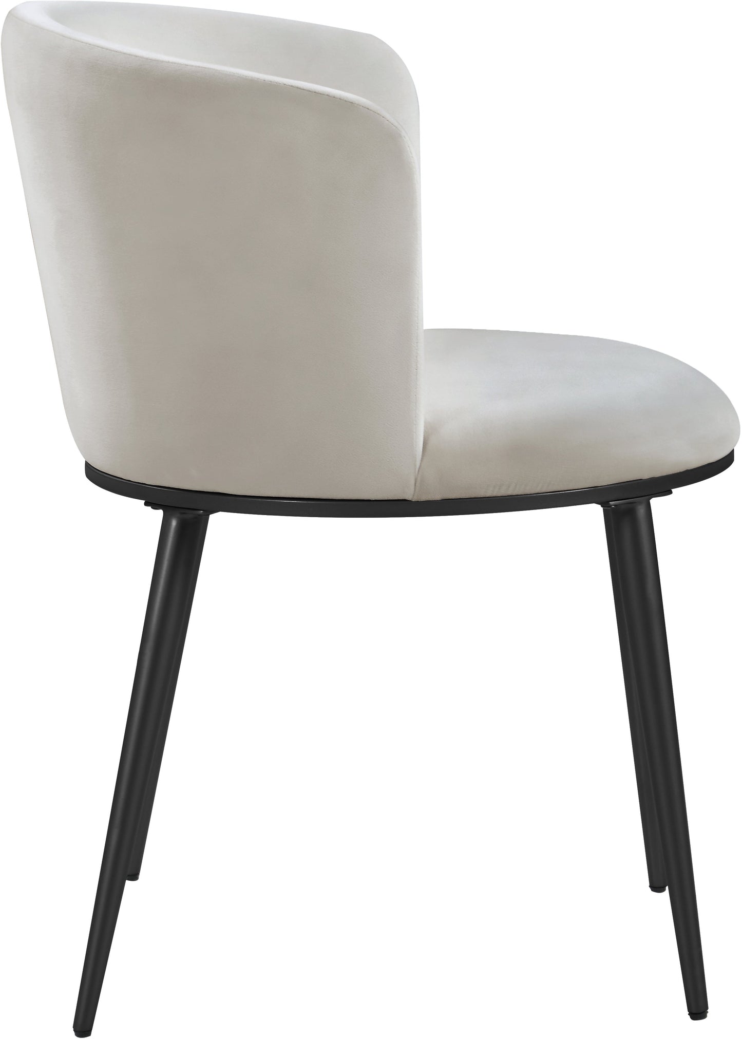 Skylar Velvet Dining Chair - Furniture Depot