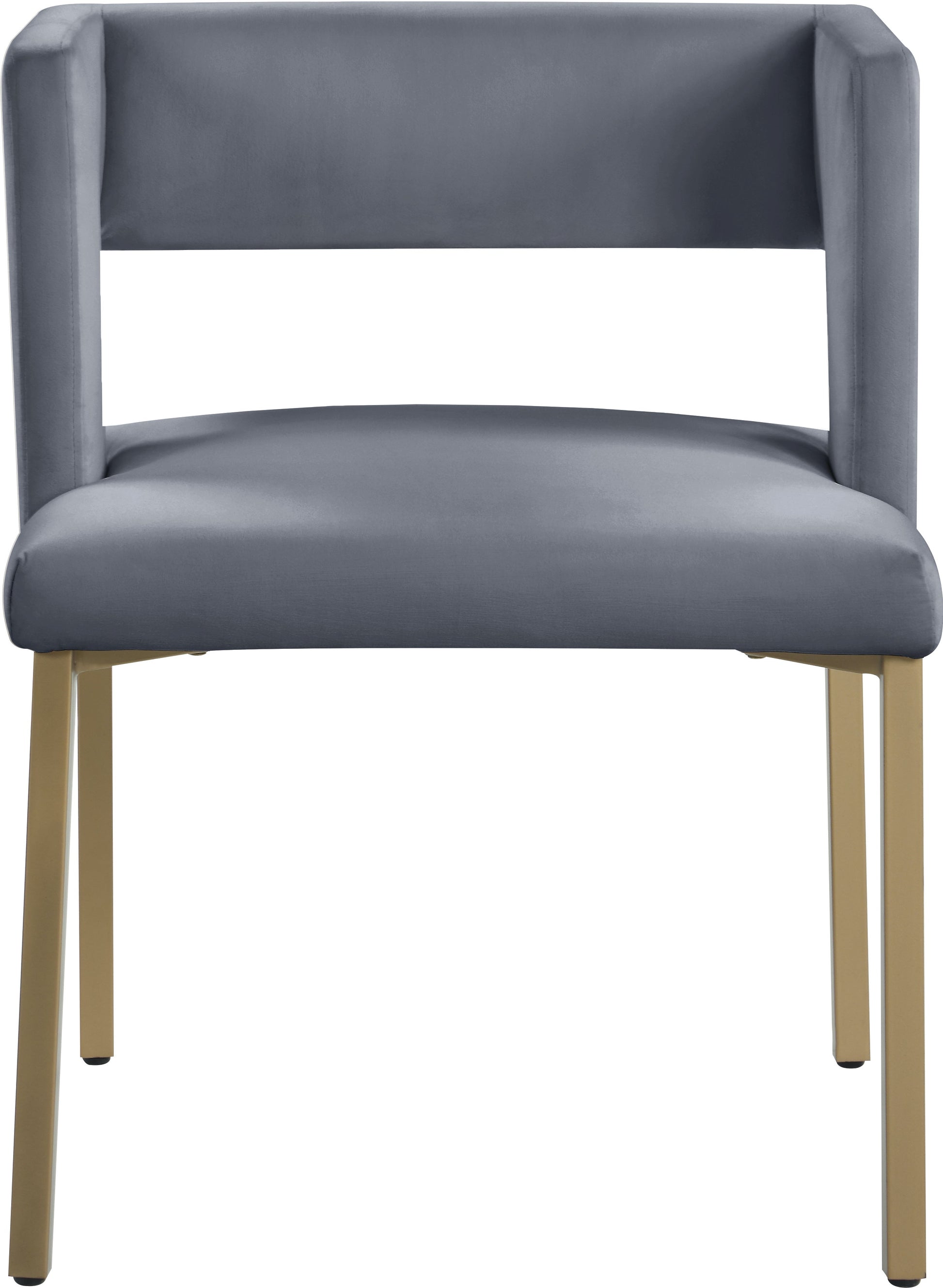 Caleb Velvet Dining Chair - Furniture Depot