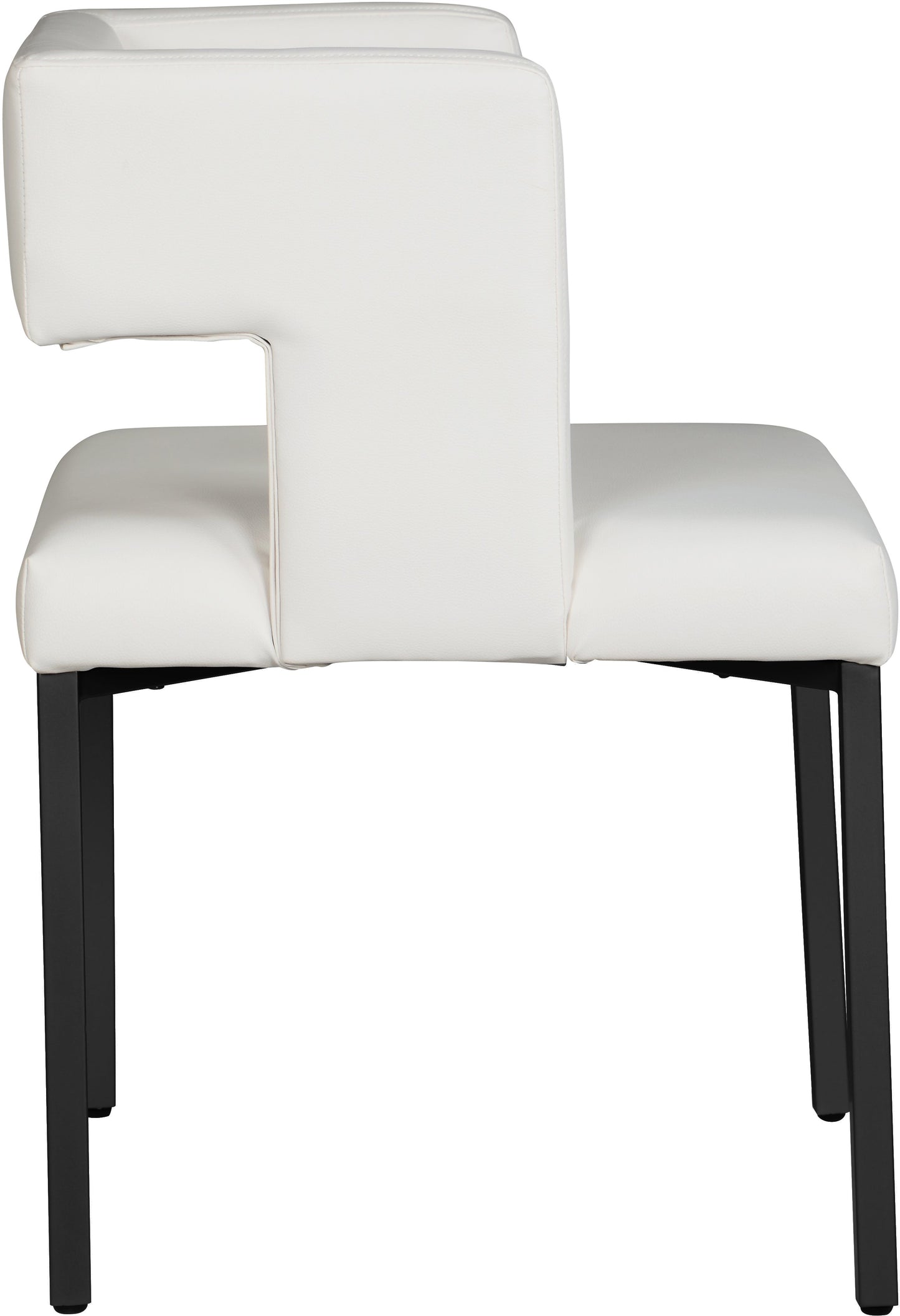 Caleb Faux Leather Dining Chair - Furniture Depot