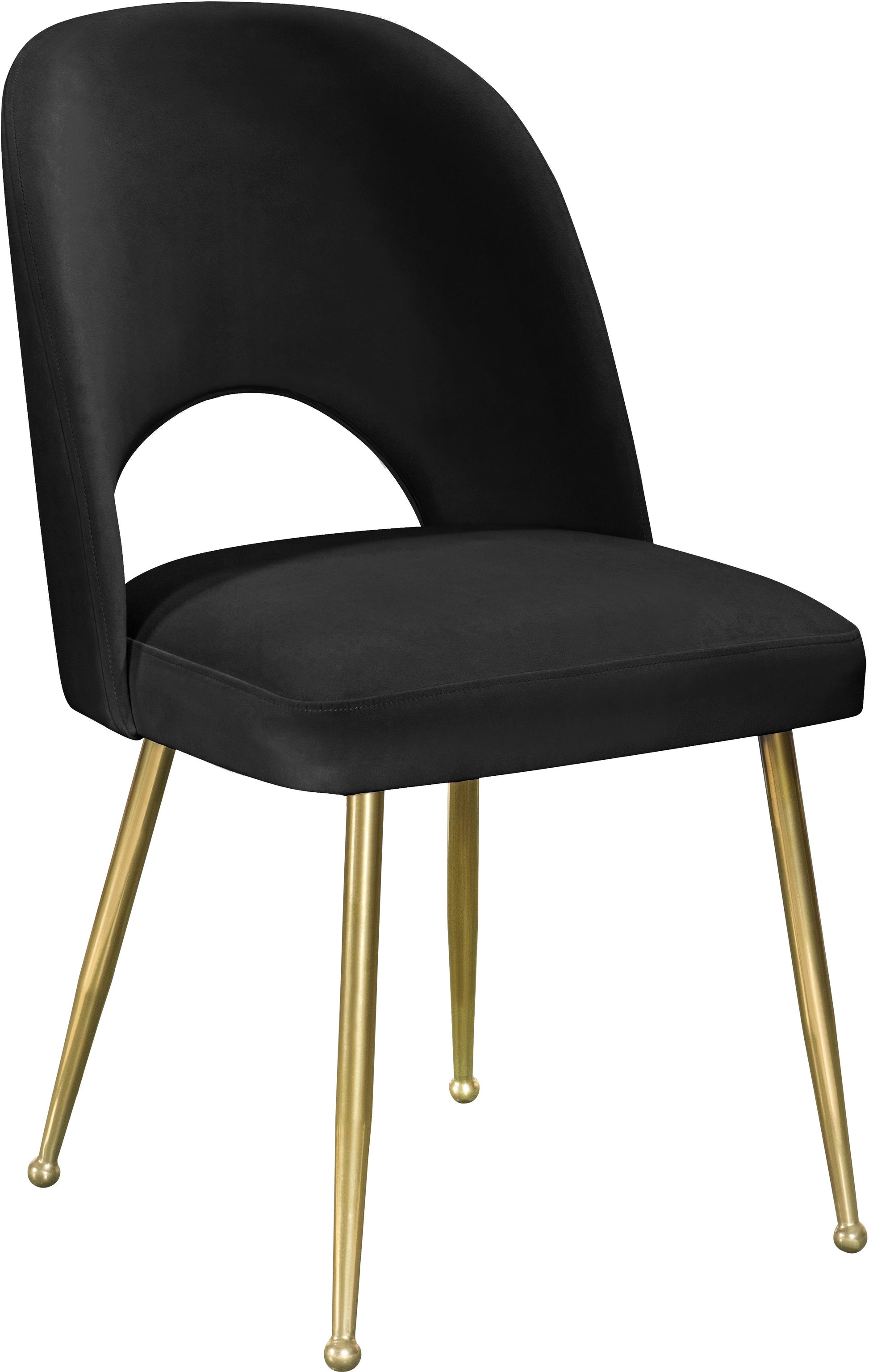 Logan Velvet Dining Chair - Furniture Depot (7679020761336)