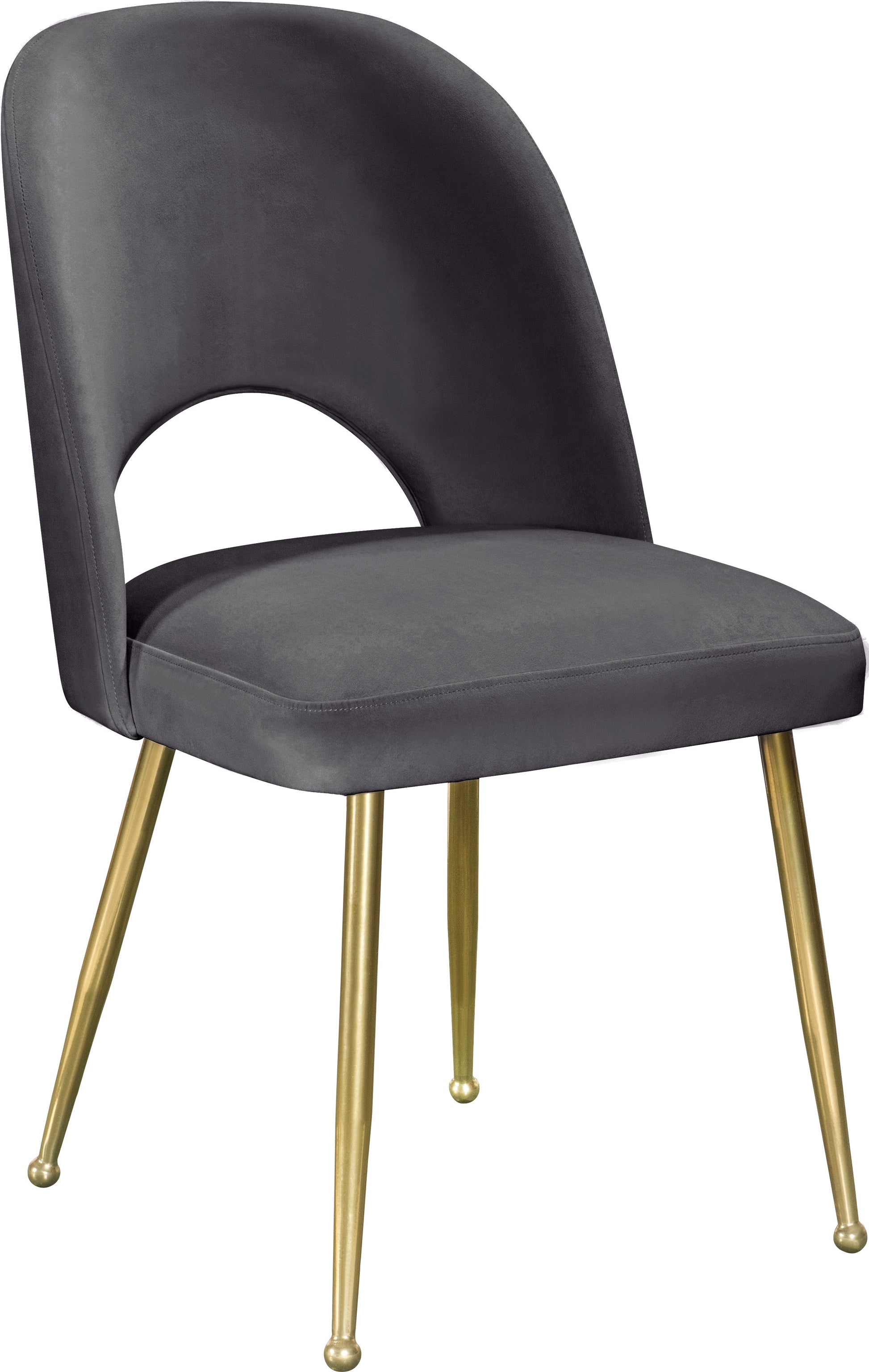 Logan Velvet Dining Chair - Furniture Depot (7679020761336)