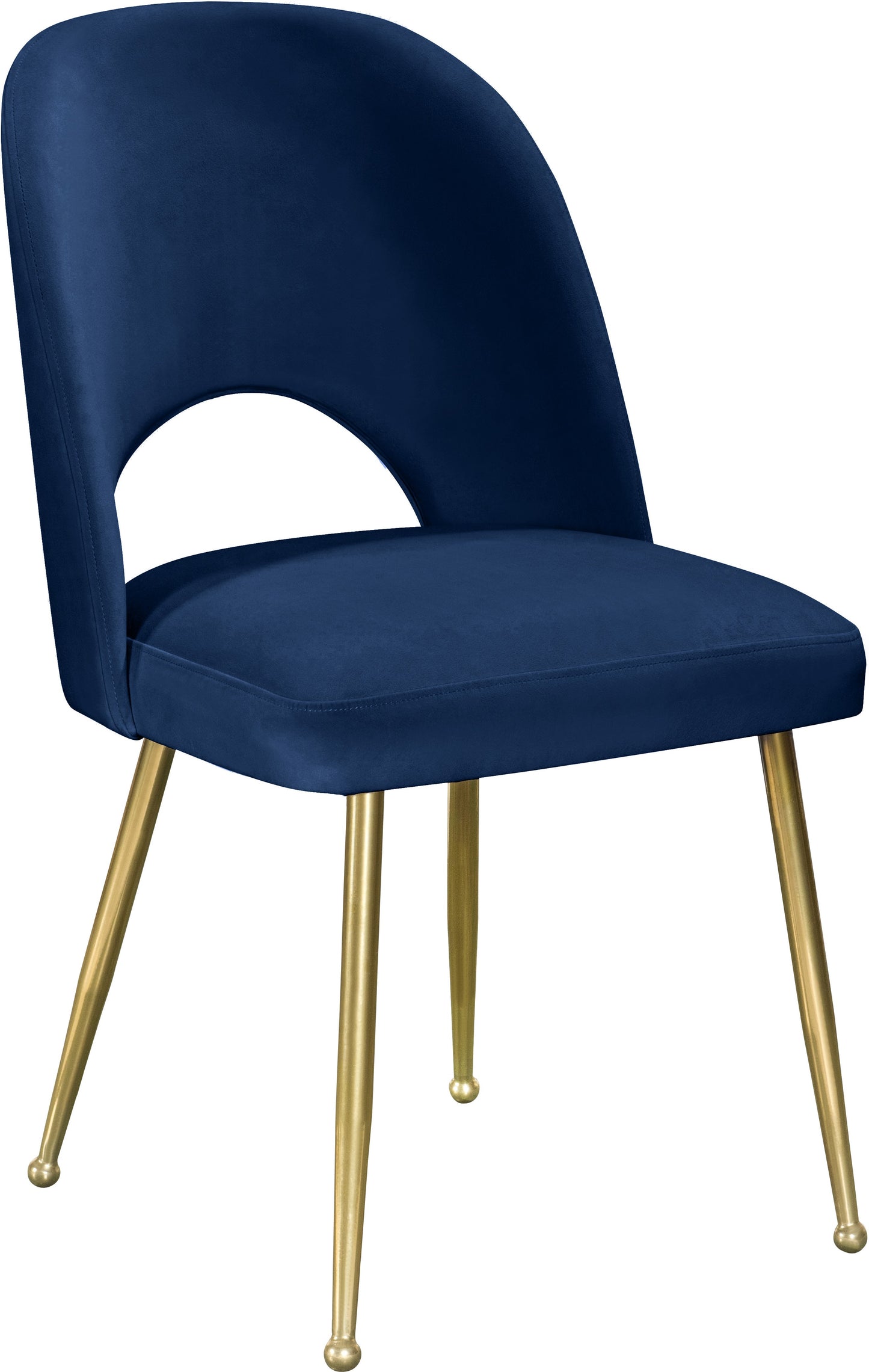 Logan Velvet Dining Chair - Furniture Depot (7679020761336)
