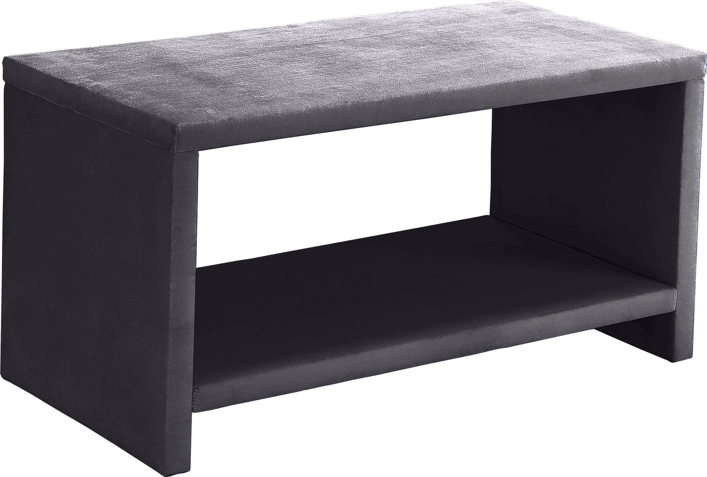 Cleo Black Velvet Night Stand - Furniture Depot (7679021121784)