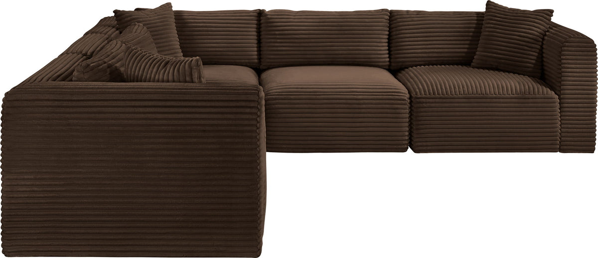 Shaggy - 5 Piece Modular Corner Sectional