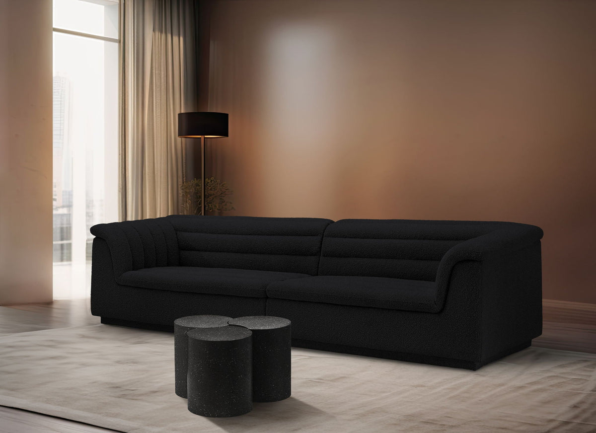 Dimple - 3 Piece Modular Coffee Table - Terazzo Finish