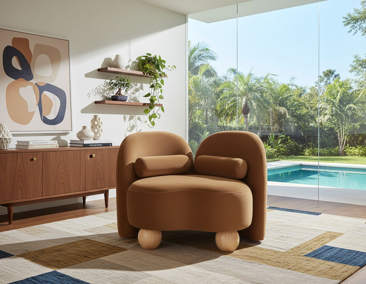 Daphne - Velvet Chair