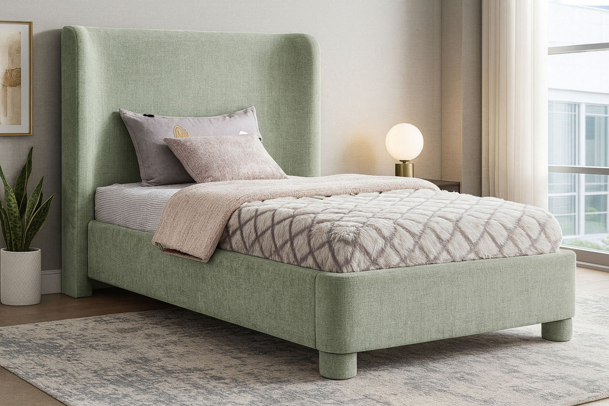 Penny - Chenille Fabric Bed