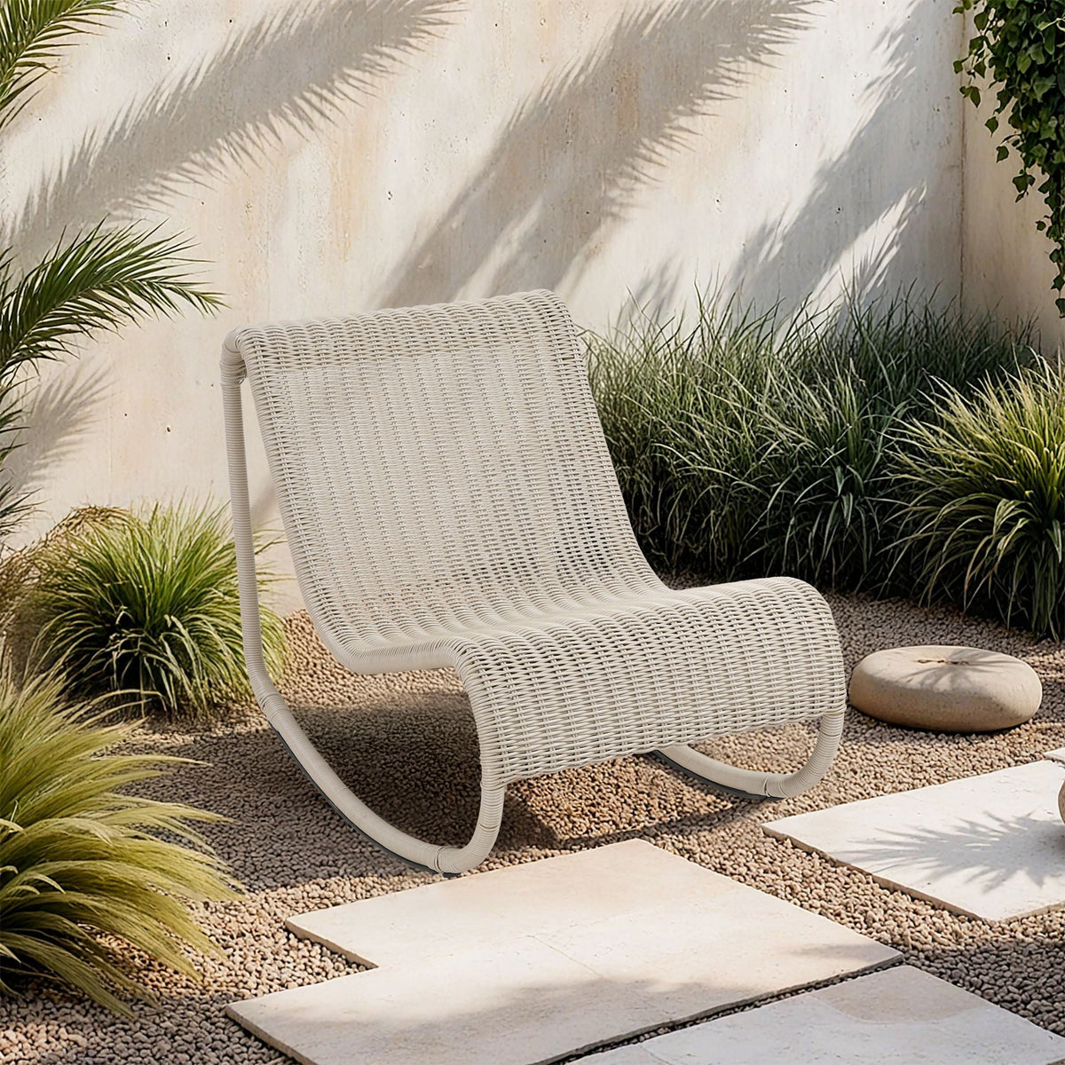 Antigua - Wicker Outdoor Patio Rocking Chair