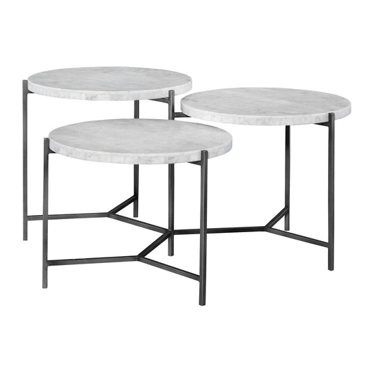 Contarini - Tiered Coffee Table - White