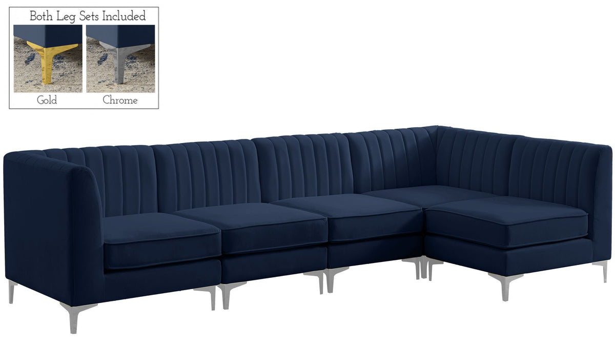 Alina - 5 Piece Modular Sectional