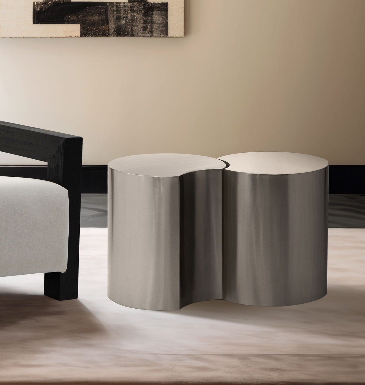 Dimple - 2 Piece Modular End Table