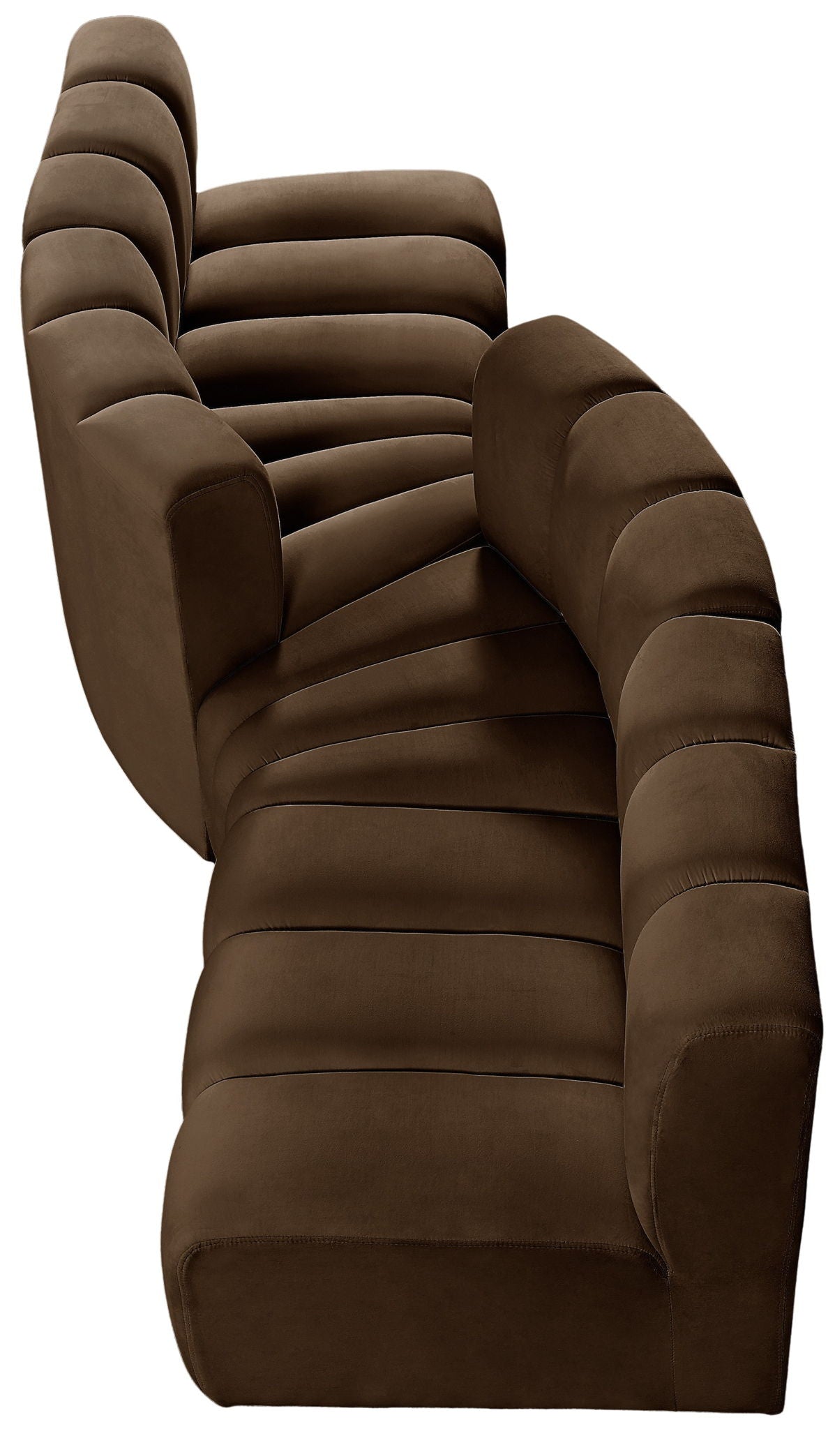 Arc - Velvet 4 Piece Sofa