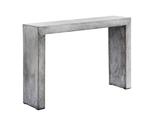 Axle Console Table - Grey