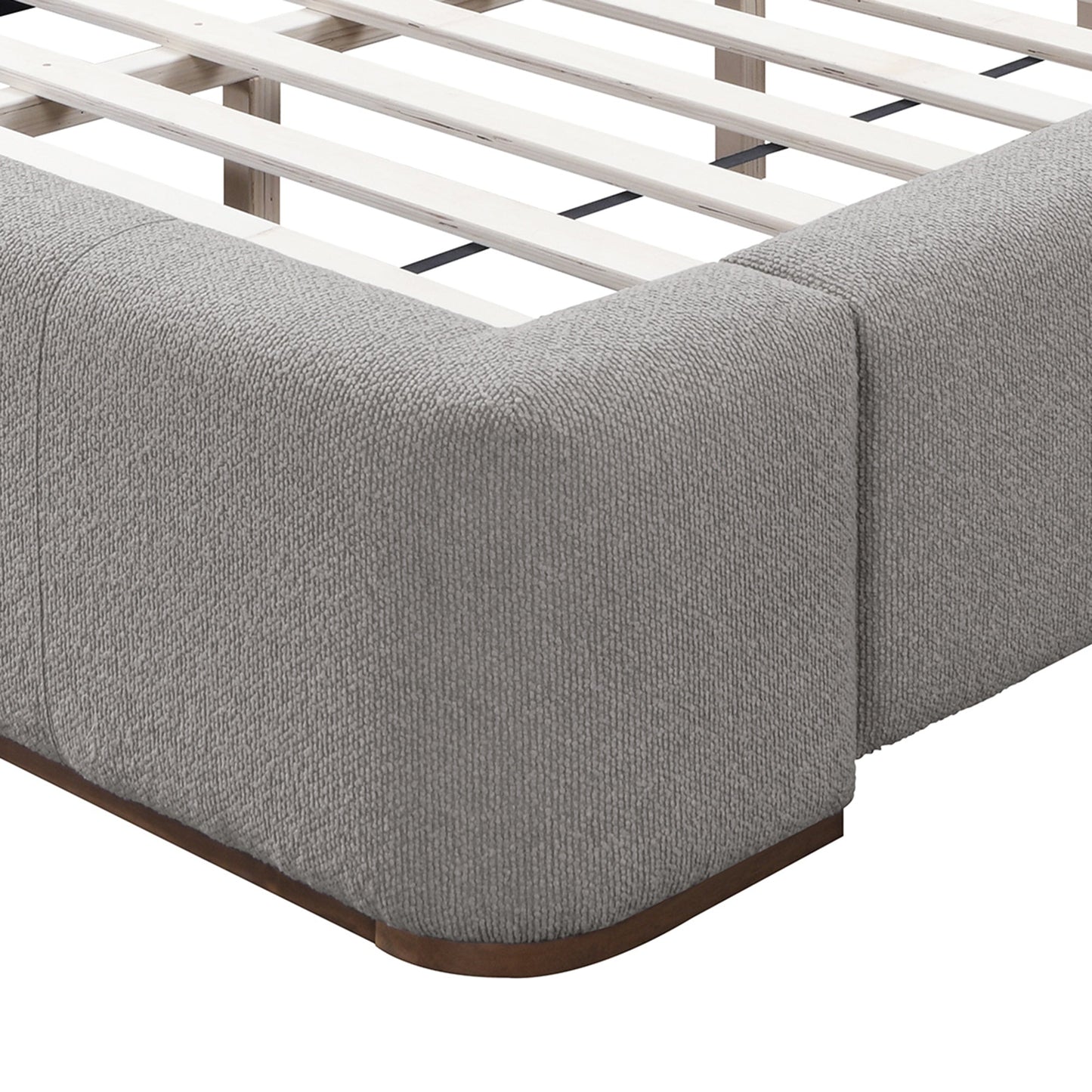 Harrod 78" Platform Bed Mushroom