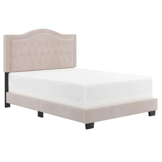 Pixie 54" Double Bed in Blush Pink - Furniture Depot