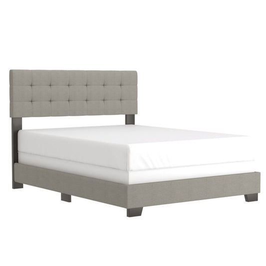 Exton 60" Queen Bed in Light Grey