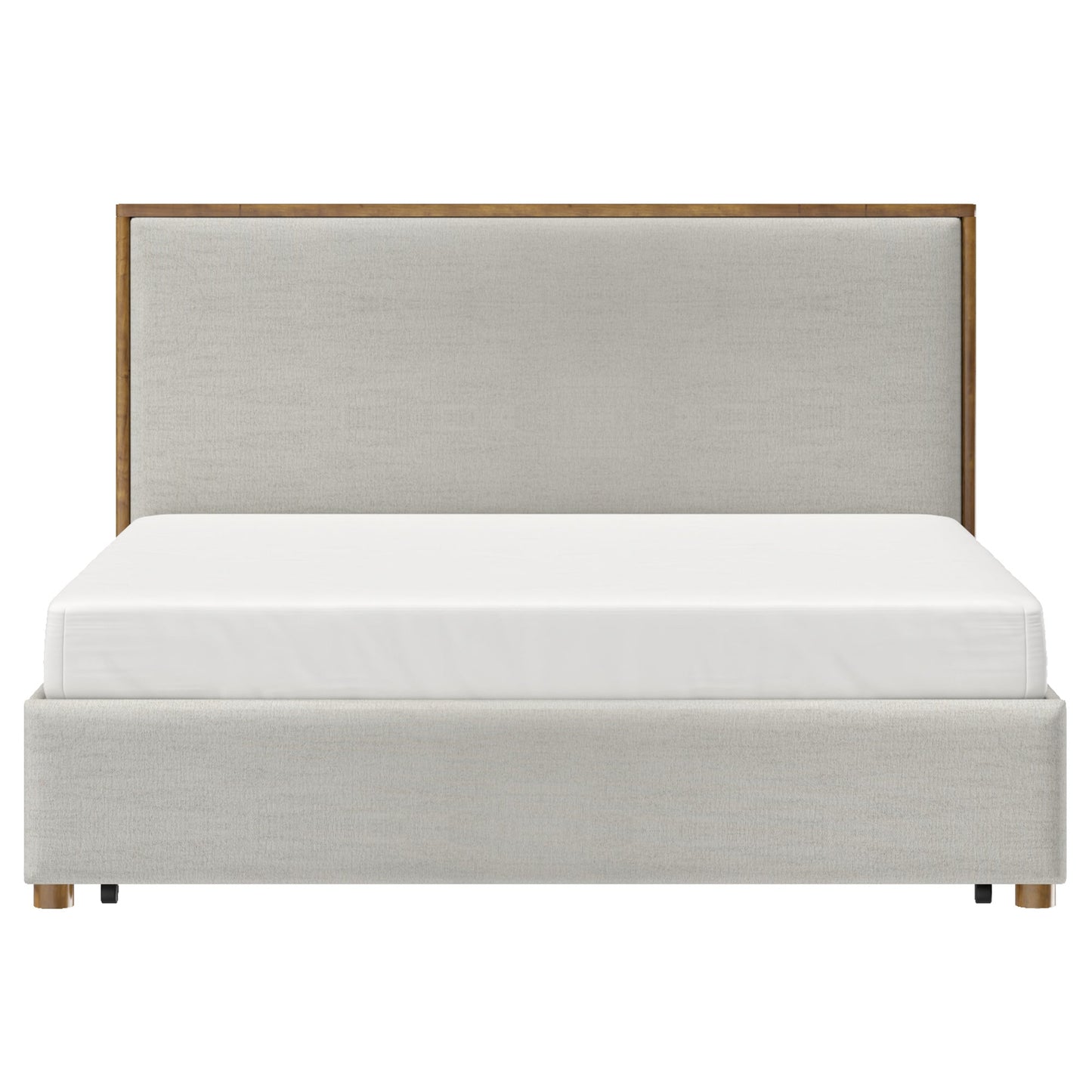 Andover 78" Platform Bed W/Drawer Oat