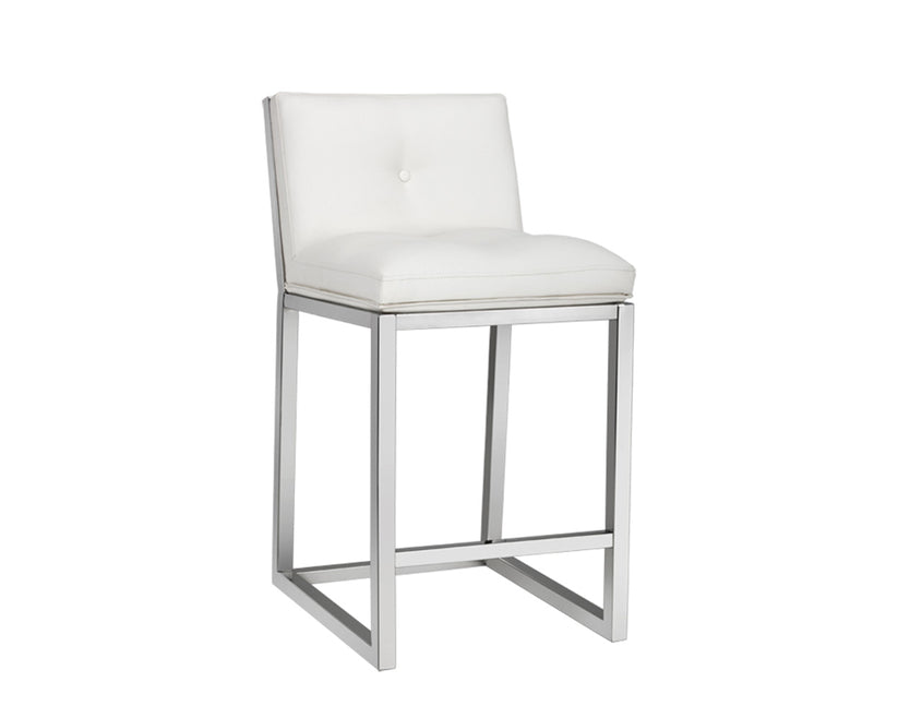 Alba Counter Stool - White