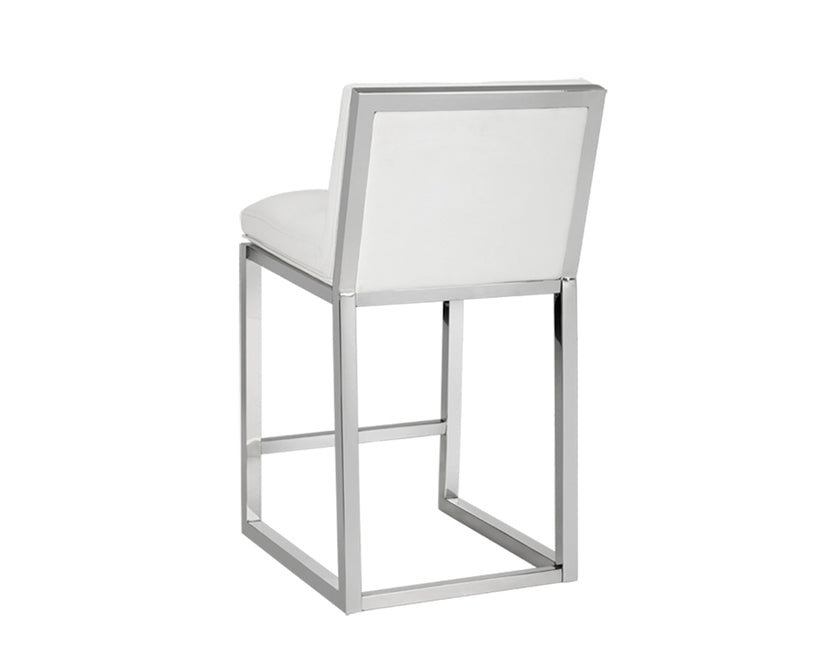 Alba Counter Stool - White