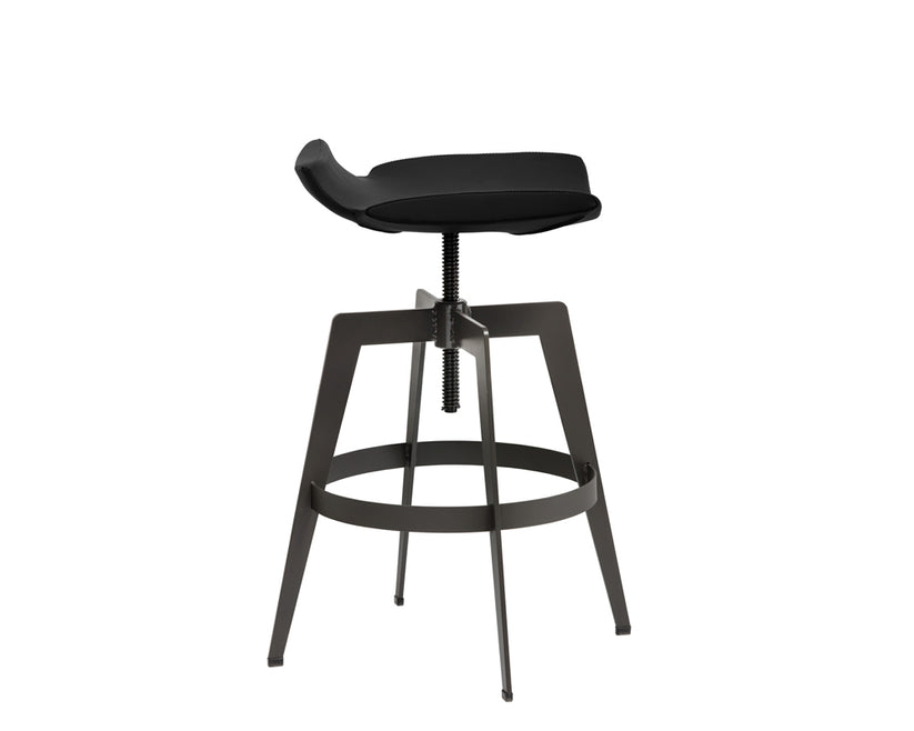 Bancroft Adjustable Stool - Onyx