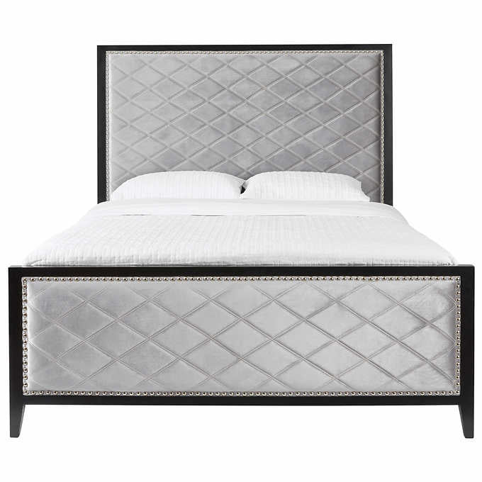 Diamond Upholstered Bed