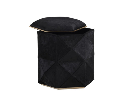 Ashanti Storage Ottoman - Small