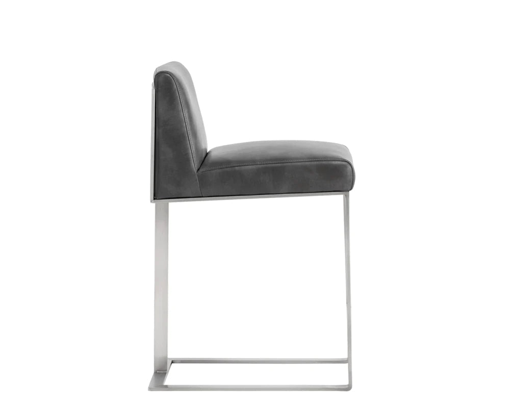 Dean Counter Stool - Stainless Steel