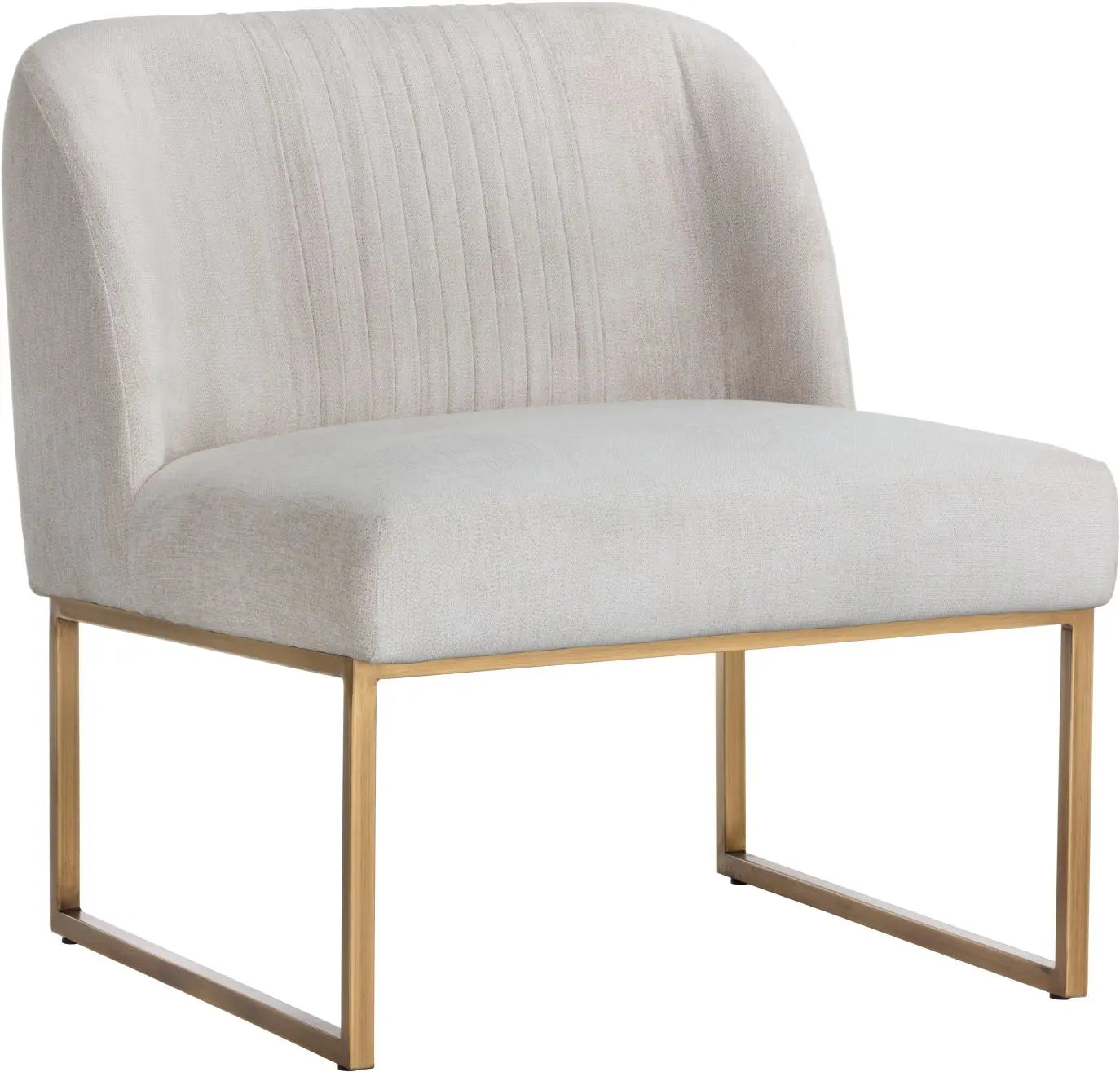 Nevin Lounge Chair Polo Club Muslin