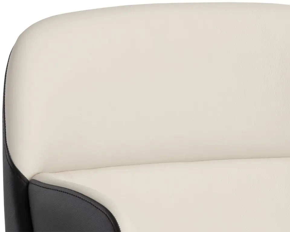Hagan Dining Armchair Dillon Cream / Dillon Black