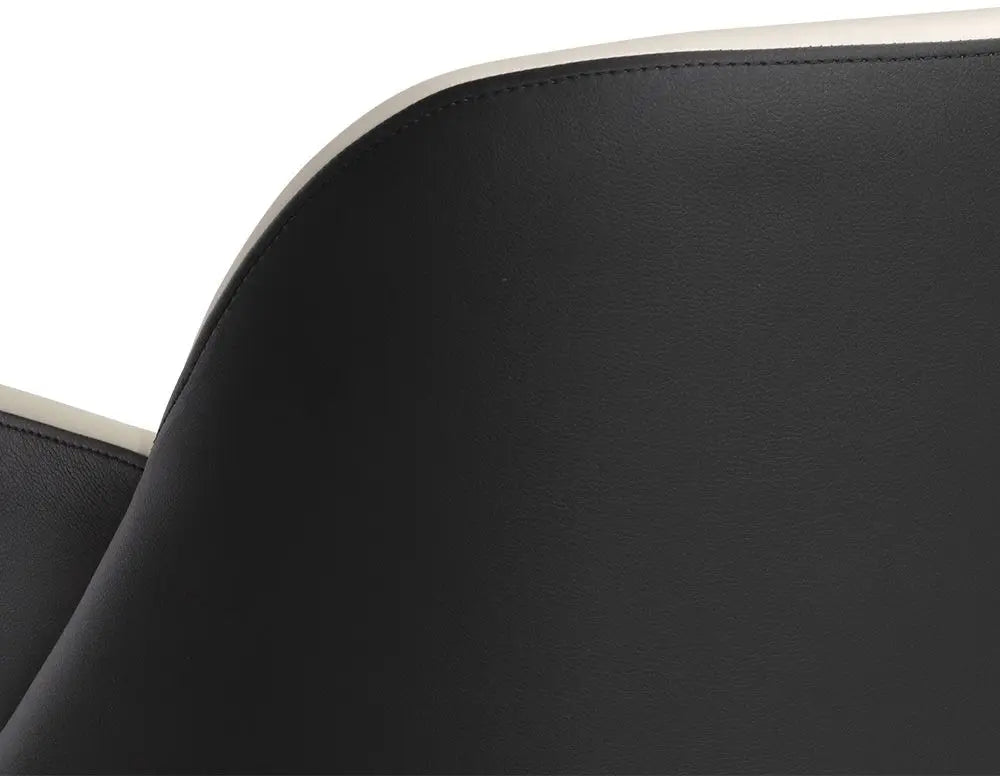 Hagan Dining Armchair Dillon Cream / Dillon Black