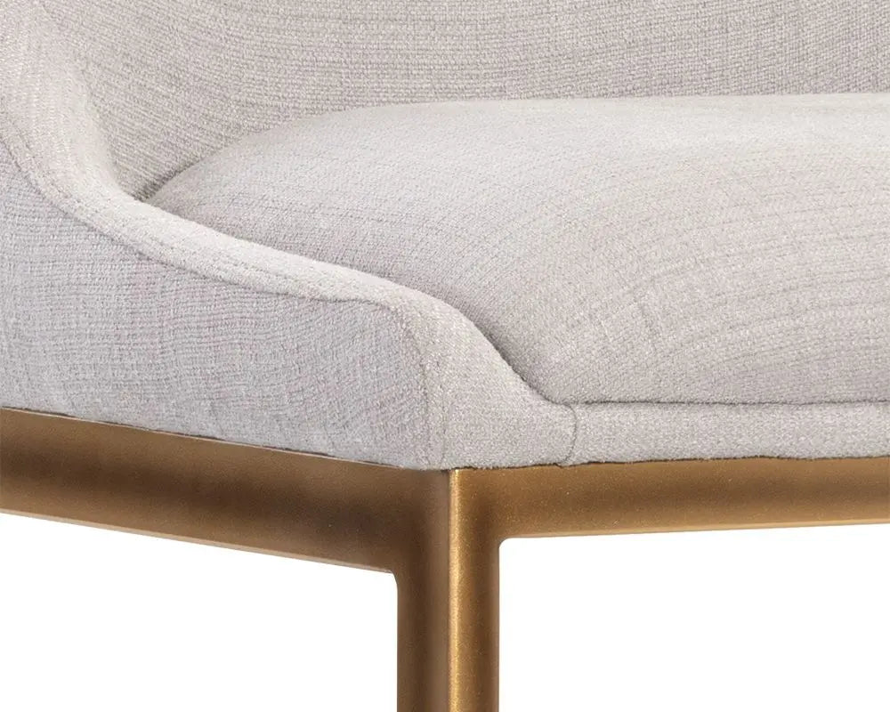 Holly Counter Stool -Zenith Soft Grey