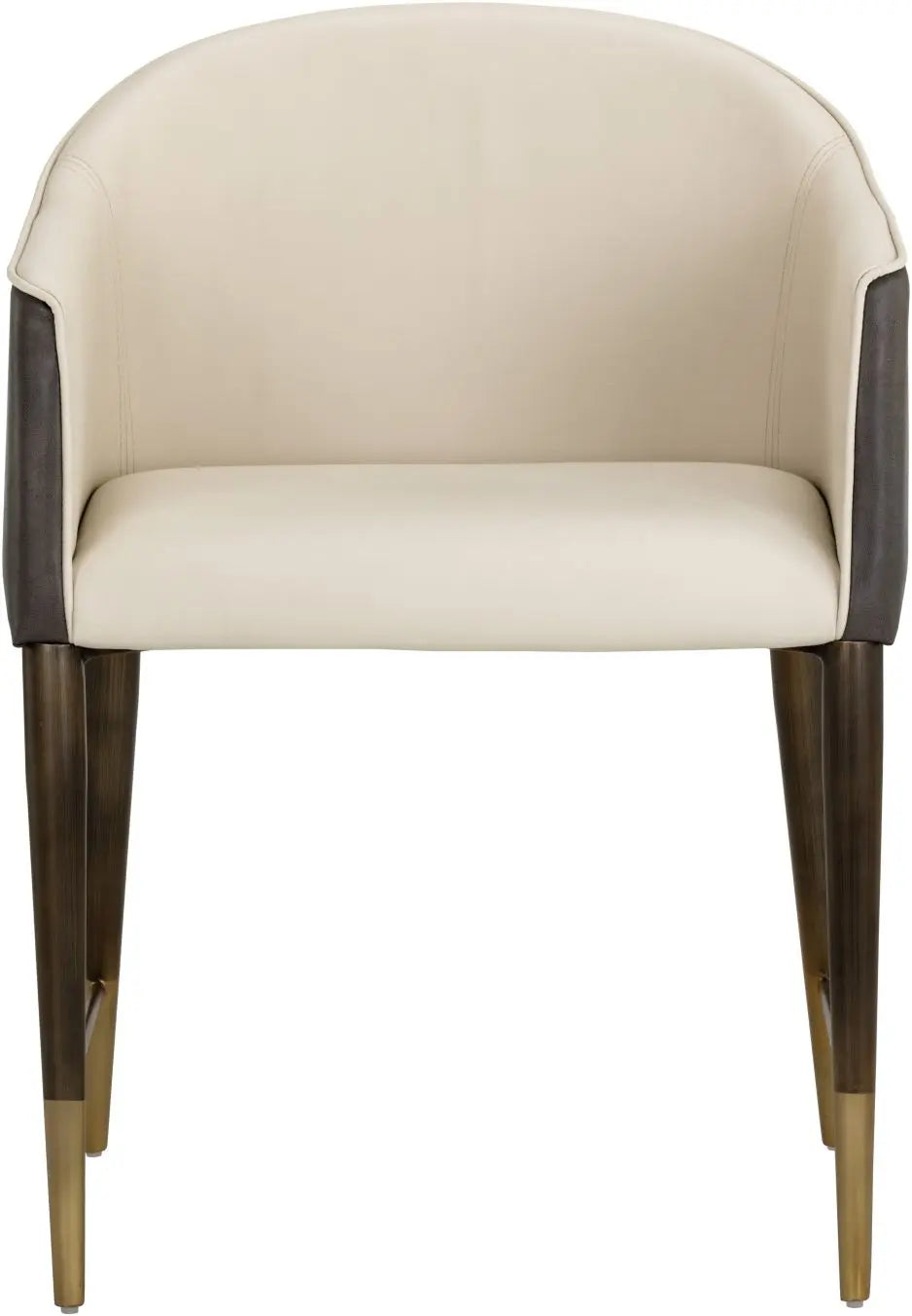 Kylin Dining Armchair Dillon Cream / Bravo Ash