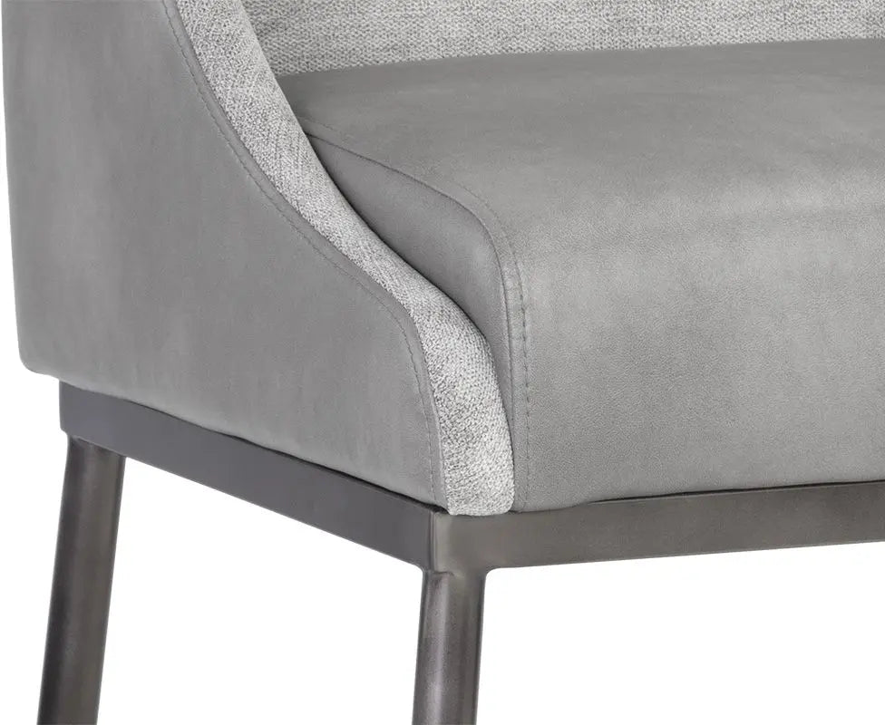 Dalary Counter Stool Bravo Metal / Polo Club Stone