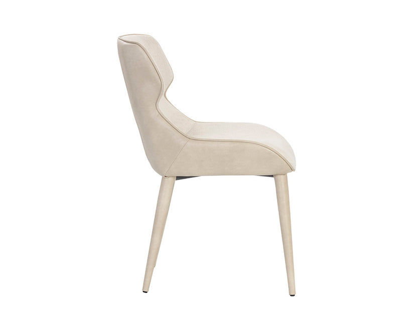 Jesmond Dining Chair - Polo Club Muslin / Bravo Cream