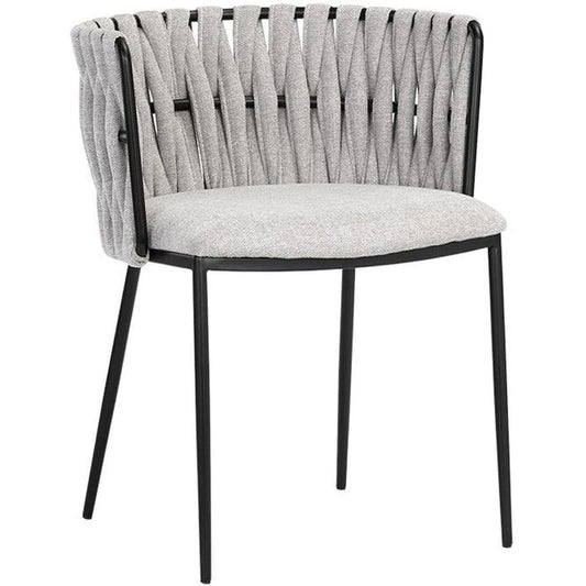 Sarai Dining Armchair- Belfast Heather Grey