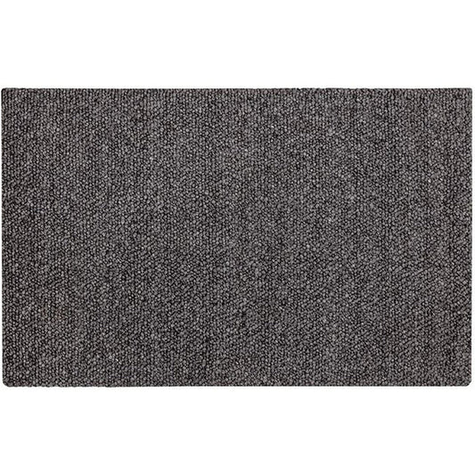 Umea Hand Woven Rug Black