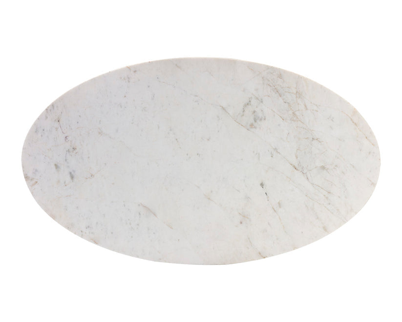 Kiara Oval Coffee Table