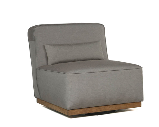 Carbonia Swivel Lounge Chair - Palazzo Taupe