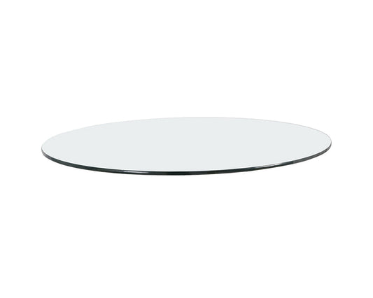 Glass Dining Table Top Round 59"