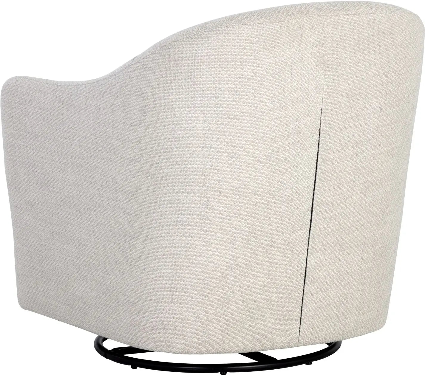 Silvana Glider Lounge Chair- Belfast Koala Grey