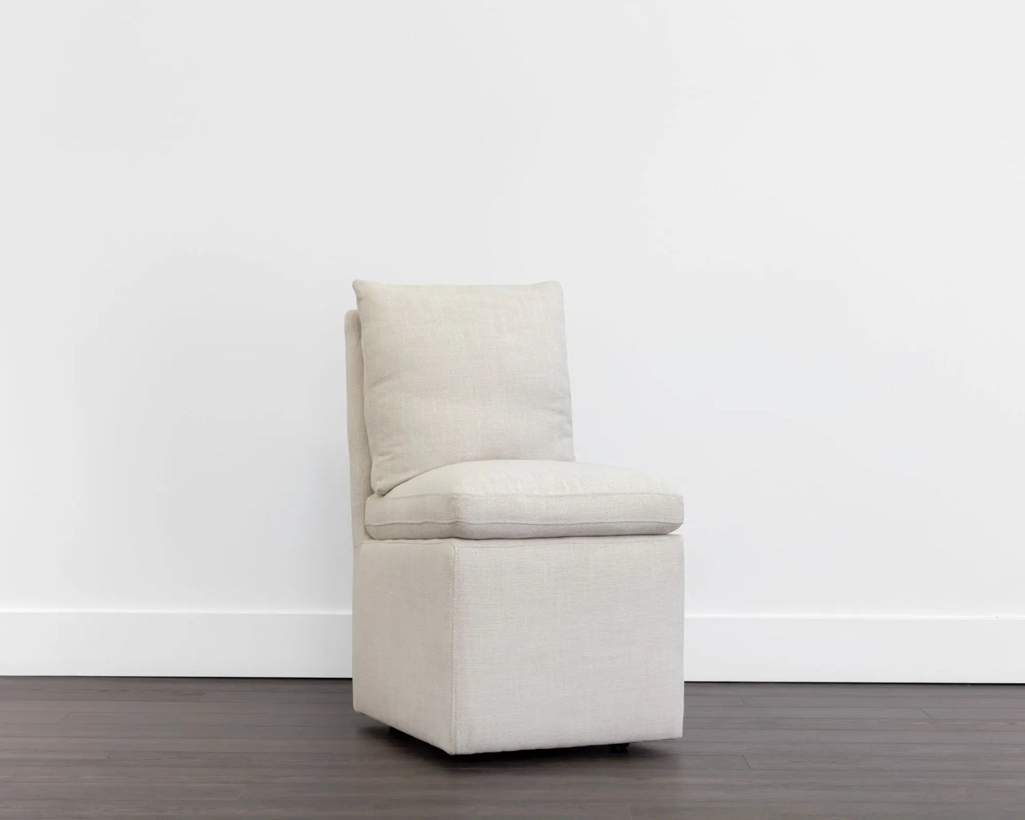 Glenrose Wheeled Dining Chair