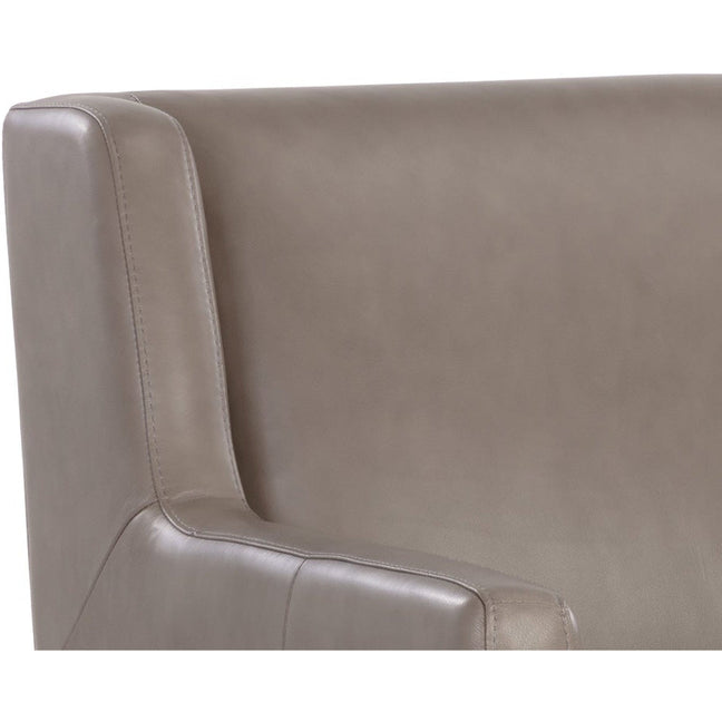 Talula Lounge Chair Alpine Grey Leather